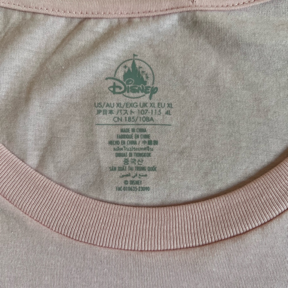 DISNEY You Just Have To Believe Graphic Tshirt NWT - Picture 6 of 8